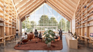 Business incubator space at the NJM