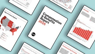 Cover of the AIA Compensation & Benefits report 2025