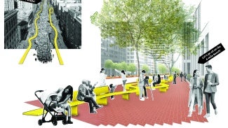four mile bench project SITELAB illustration 