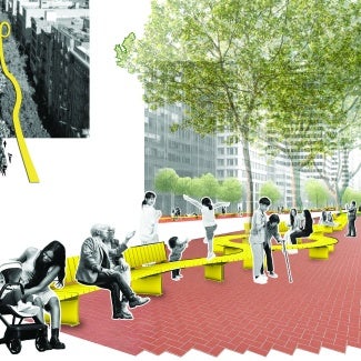 four mile bench project SITELAB illustration 