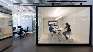 office with pods