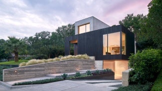 House with Marvin windows and doors