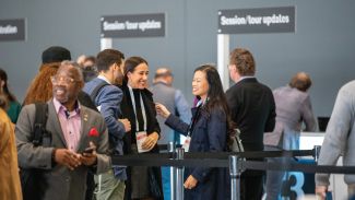 AIA members at a conference