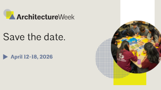 Save the date for ArchWeek26, April 12-18