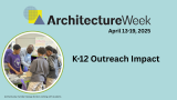 ArchWeek25 cover slide K-12 outreach impact